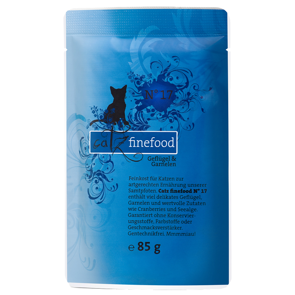 Catz Finefood N°17 z drobiem i krewetkami