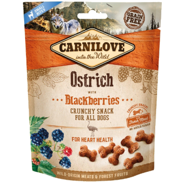 Carnilove Crunchy Snack Ostrich & Blackberries