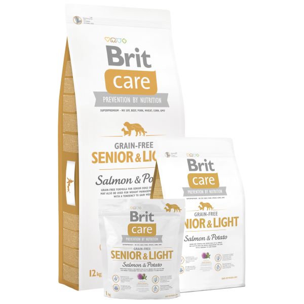 Brit Care Grain Free Senior Salmon & Potato