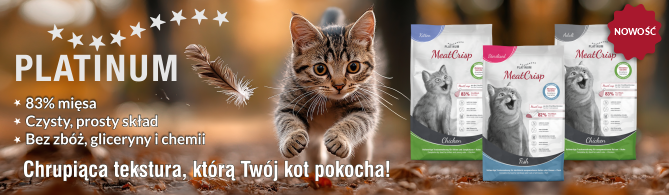 PLATINUM - Chrupiąca karma dla kotów